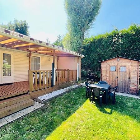 Mobil Home Le Denver Нуаель-сюр-Мер Экстерьер фото