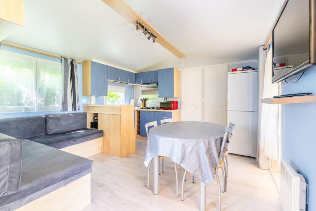 Mobil Home Le Denver Нуаель-сюр-Мер Экстерьер фото