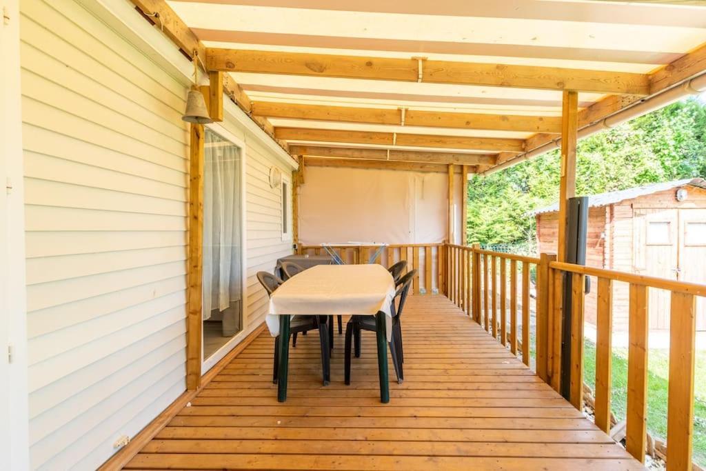 Mobil Home Le Denver Нуаель-сюр-Мер Экстерьер фото